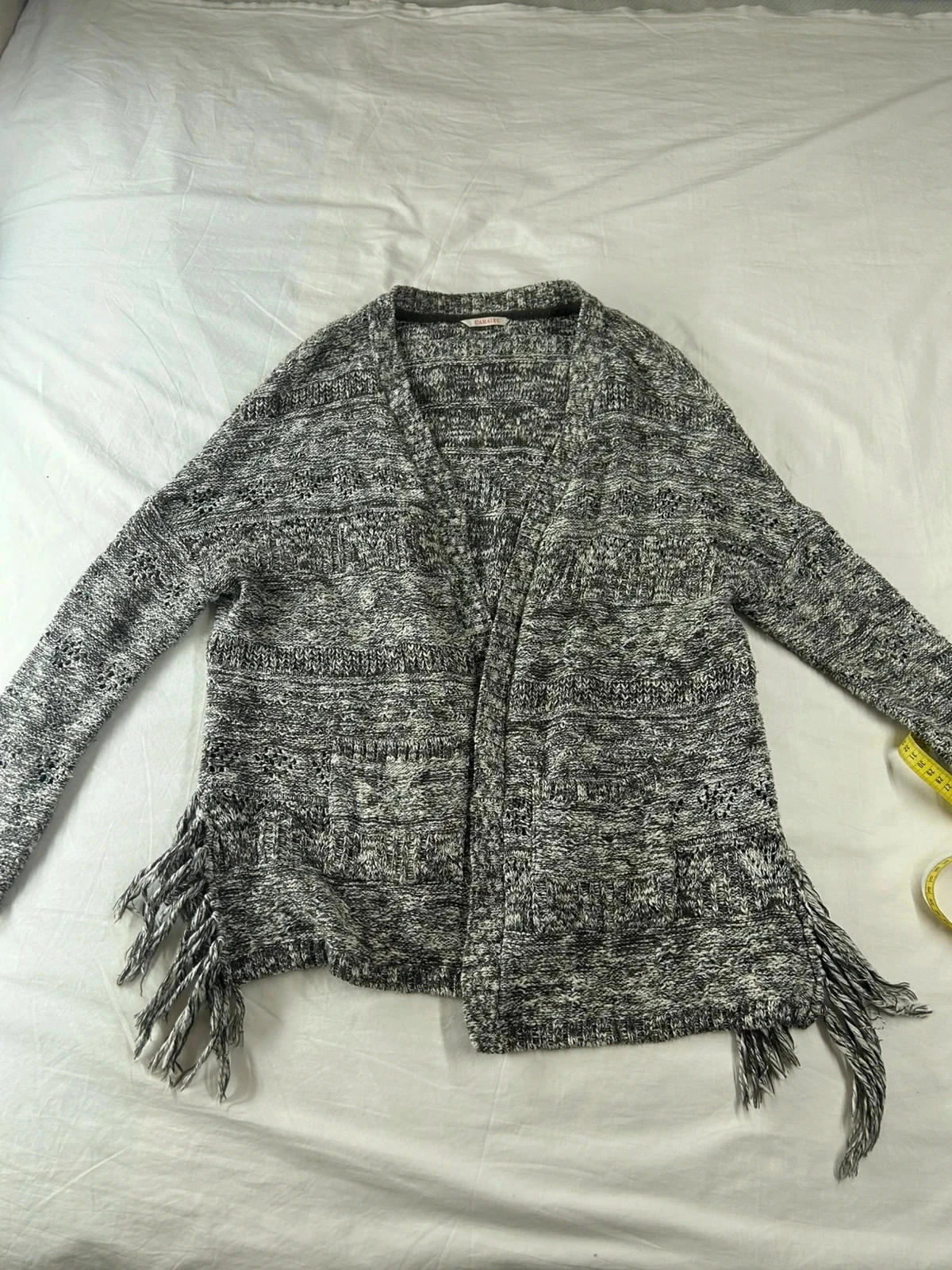 Cardigan gris camaïeu